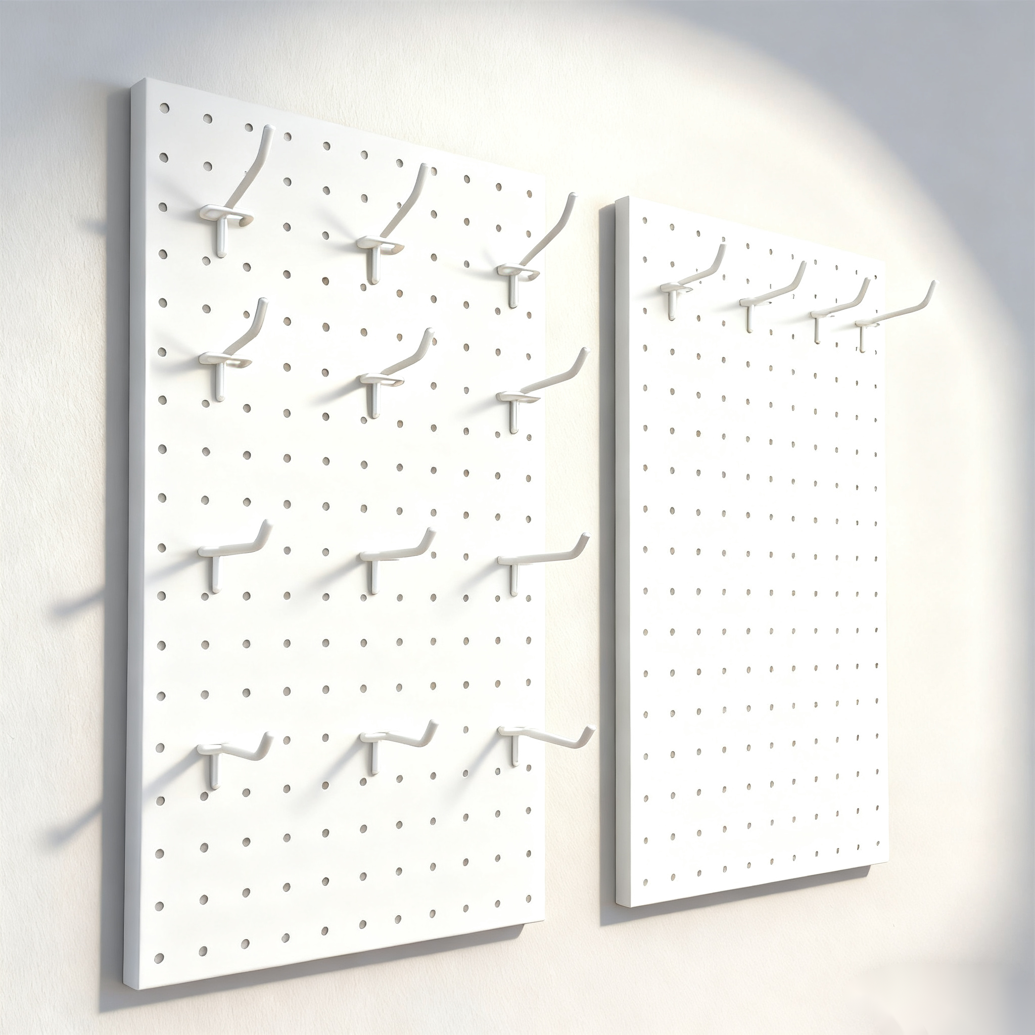 Workshop Tools Hanger - Metal Pegboard, 2 Panels + 24