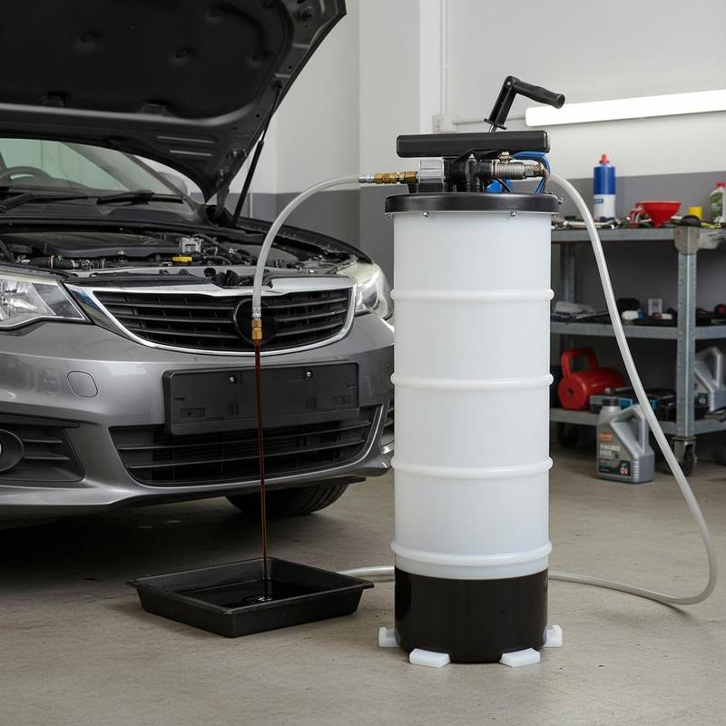 Tools In Workshop - Free Shipping-Oil Change Pump 6.5 Liters