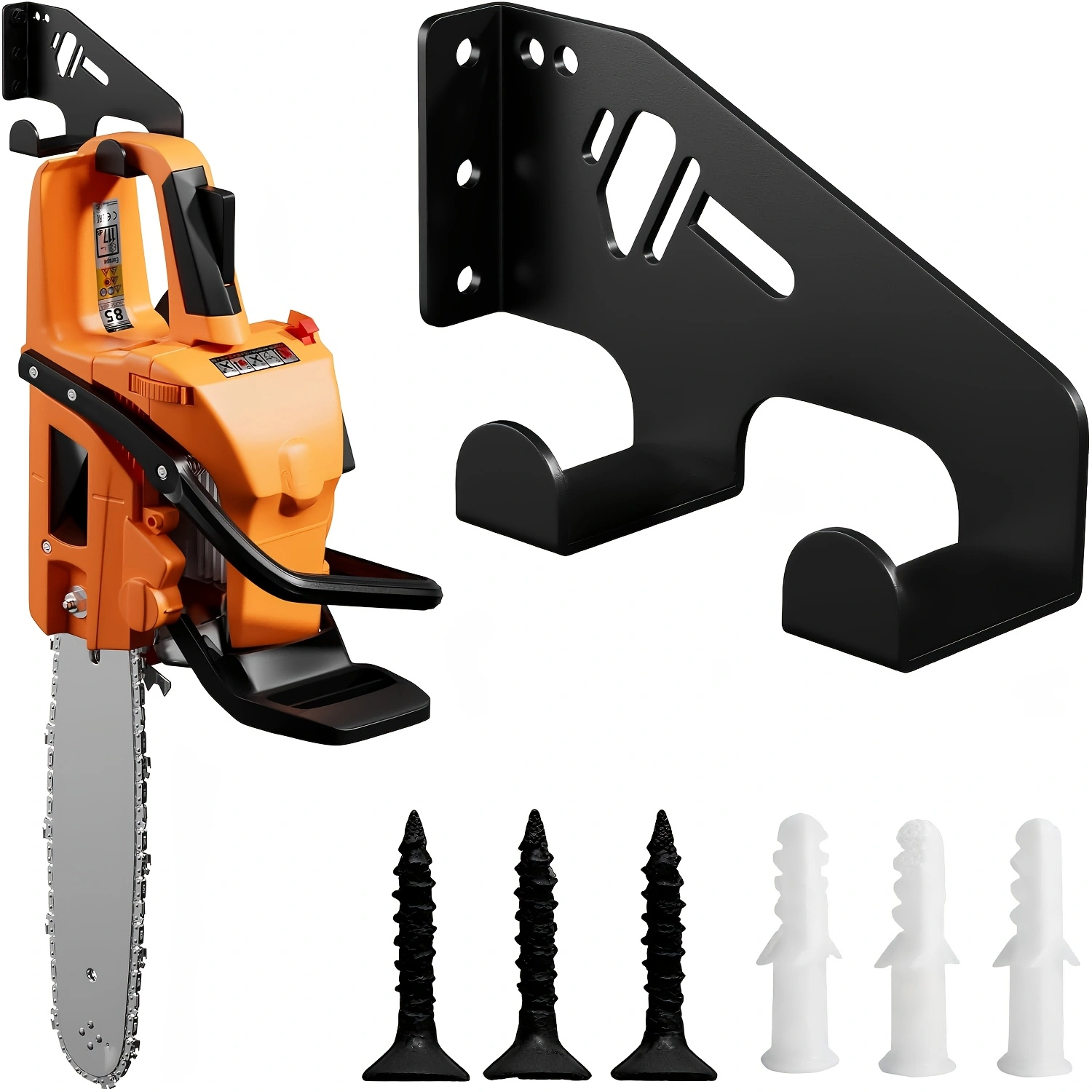 Workshop Tools Wall - Wall Mounted Bracket for Chainsaw Garage,