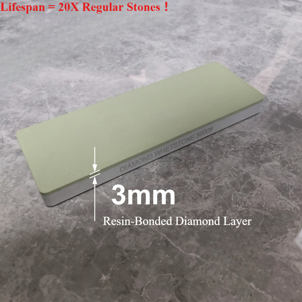 ADAEE 3mm Resin Diamond Whetst - Sharpening Stone Whetstone ulasan dan harga