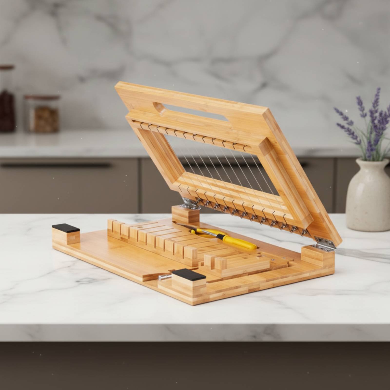 Bamboo Soap Cutter 2-in-1 Desi - Tools In Workshop ulasan dan harga