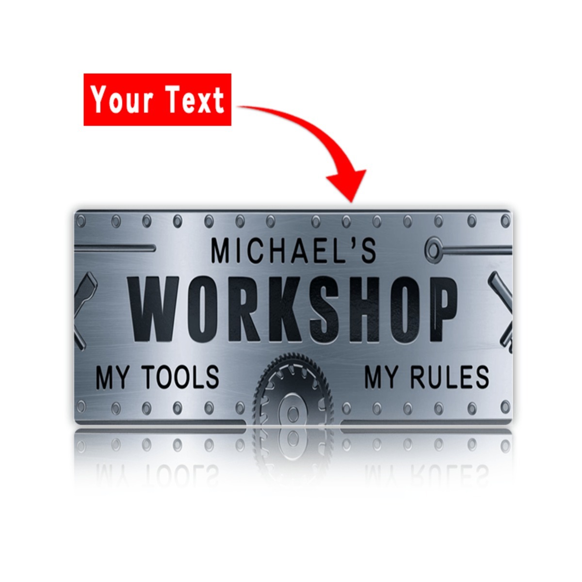 Personalized Name Workshop Alu - Workshop Tools With Name ulasan dan harga