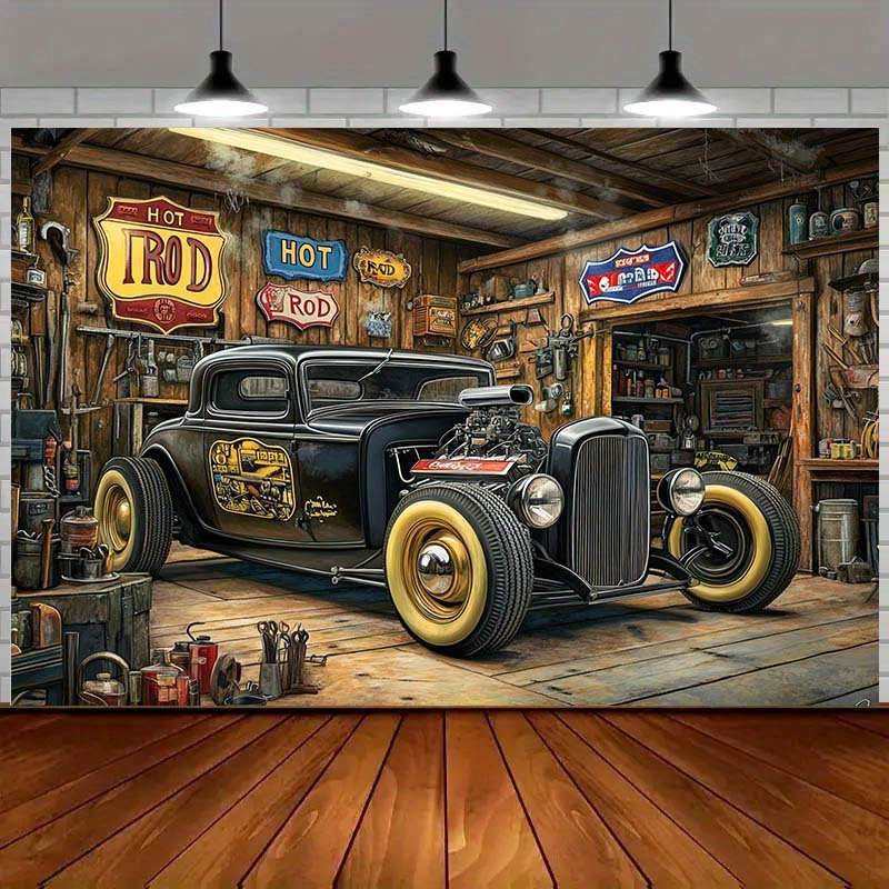 Vintage workshop theme backgro - Workshop Tools Background ulasan dan harga