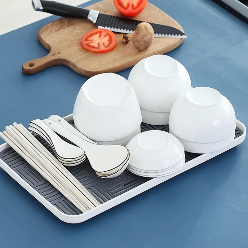 Plastic Drain Rack Dish Cup Dr - Workshop Tools Shelf ulasan dan harga