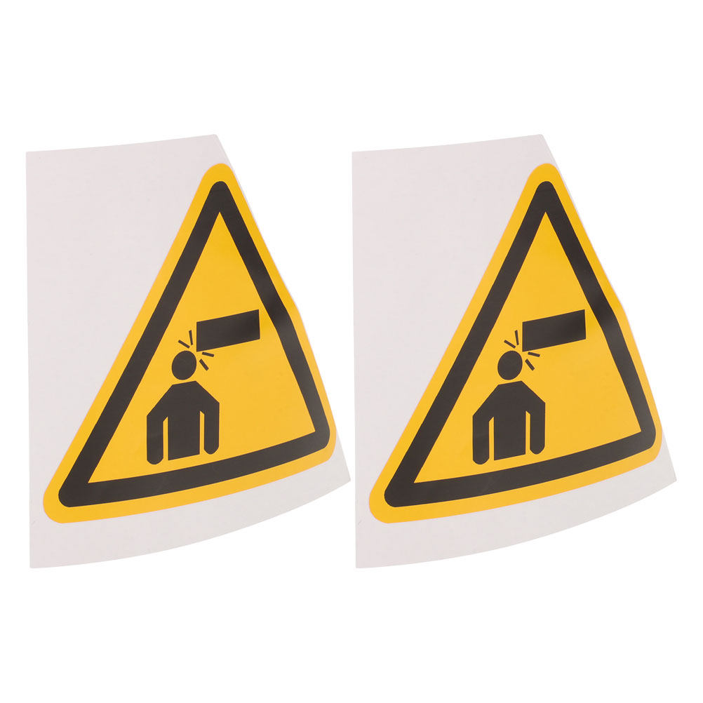 2Pcs Warning Signs Watch Your  - Workshop Tools And Safety ulasan dan harga