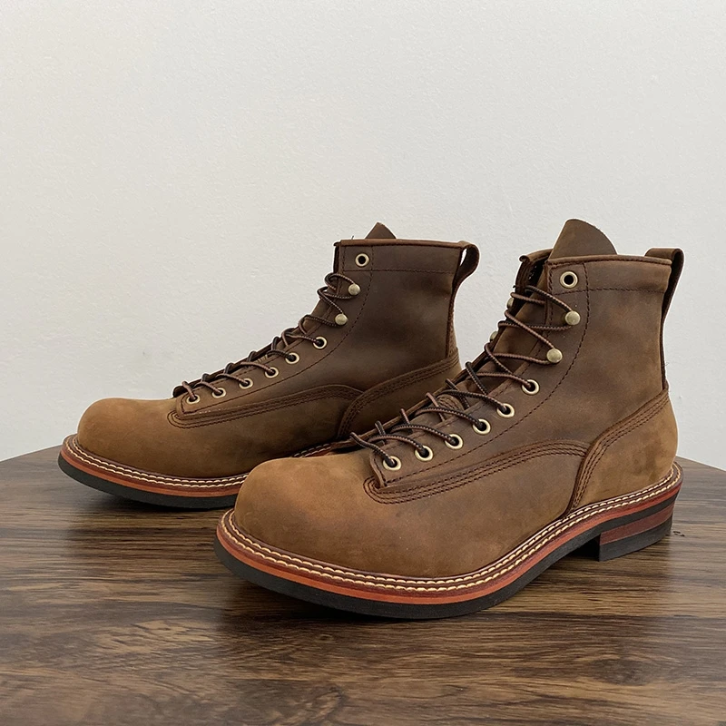 Vintage British Men Ankle Boot - Tools In Workshop ulasan dan harga