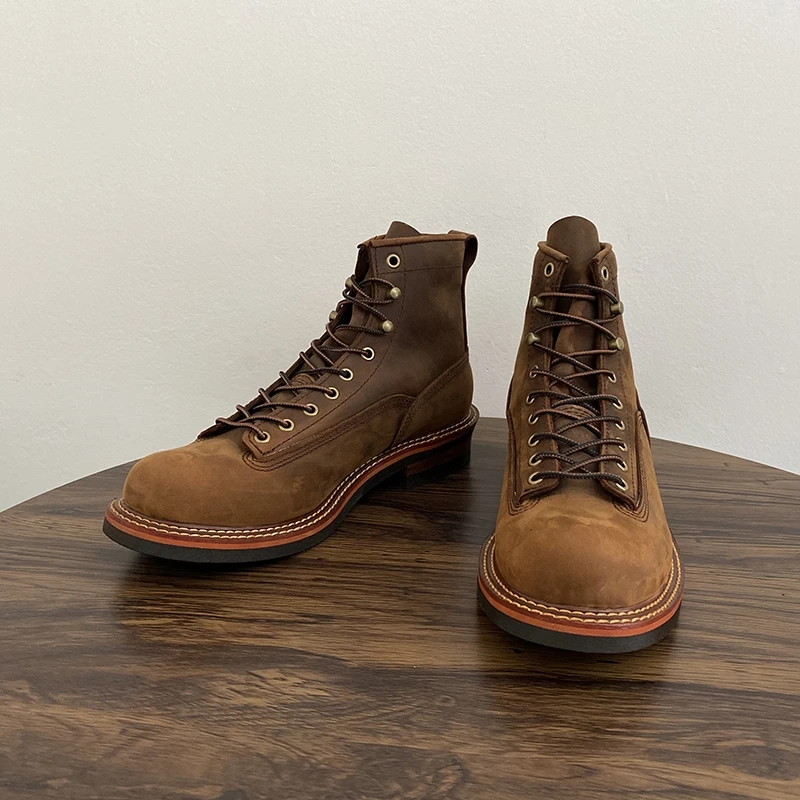 Vintage British Men Ankle Boot - Tools In Workshop ulasan dan harga