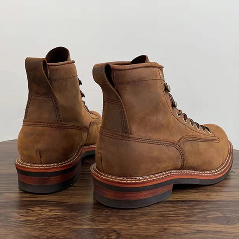 Vintage British Men Ankle Boot - Tools In Workshop ulasan dan harga