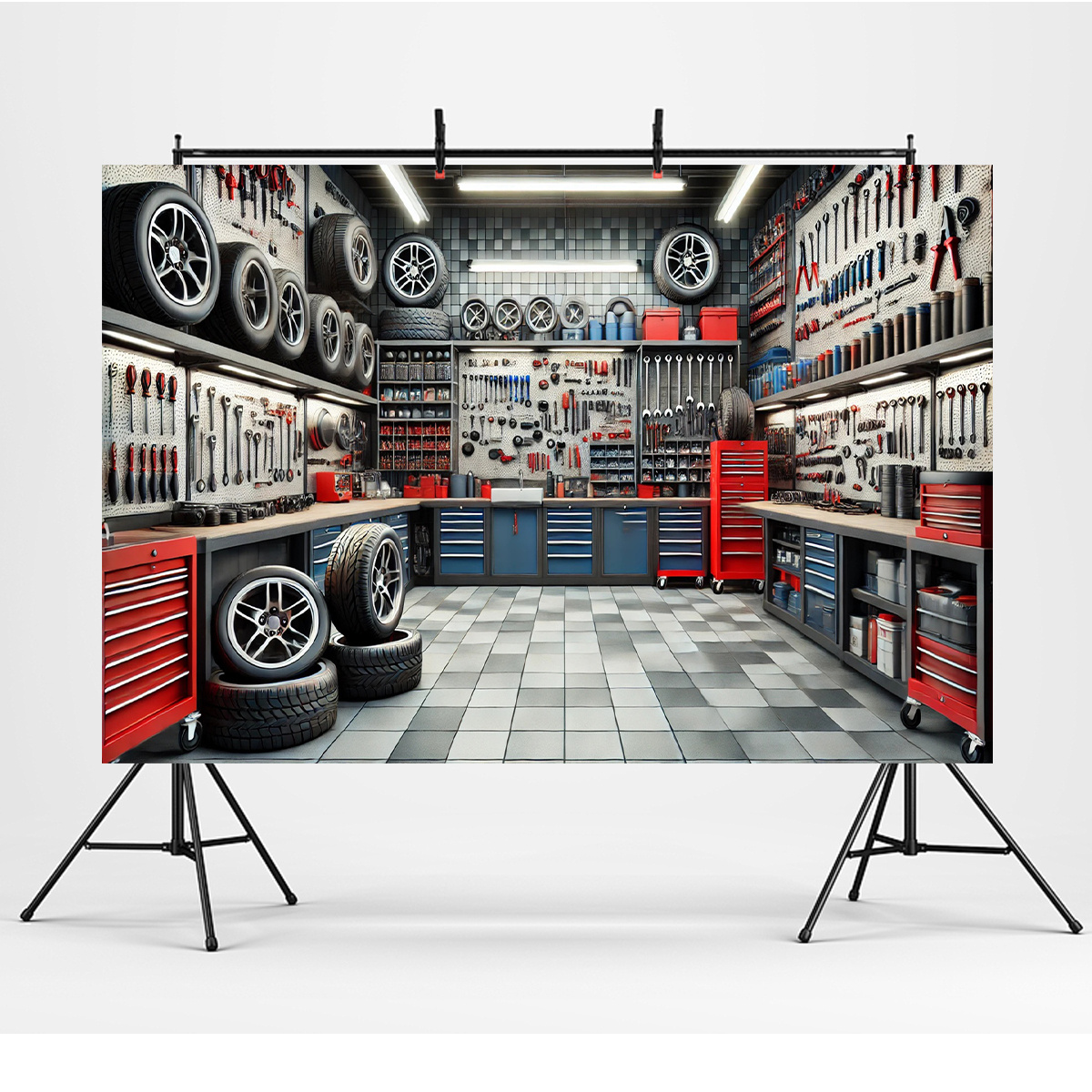 A polyester fiber garage tool  - Workshop Tools Background ulasan dan harga