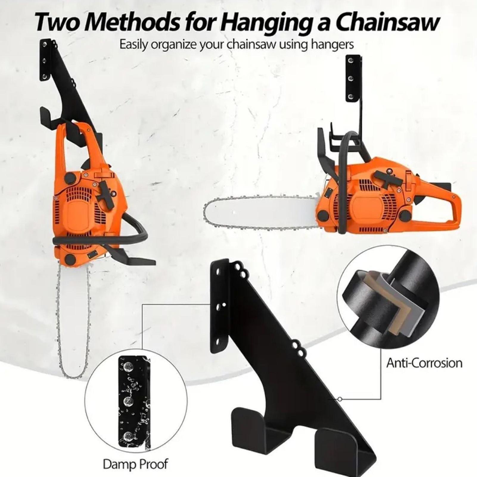 Chainsaw Hangers Wall Mount Ch - Workshop Tools Hanger ulasan dan harga