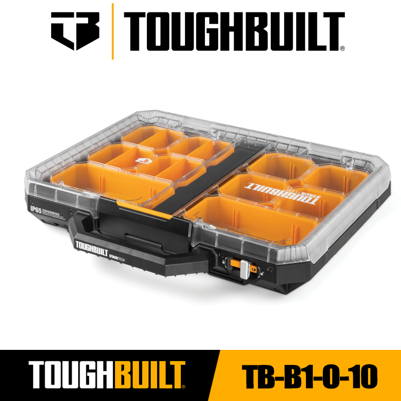 TOUGHBUILT TB-B1-O-10 STACKTEC - Tools Box For Workshop ulasan dan harga