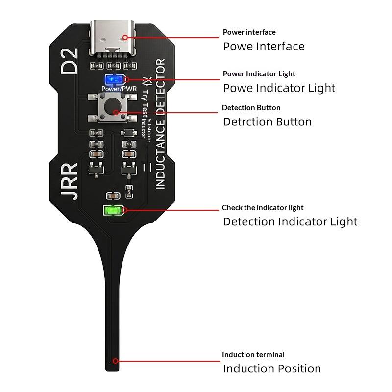 V2.0 Type-C Inductance Tester  - Maintenance Workshop Tools ulasan dan harga