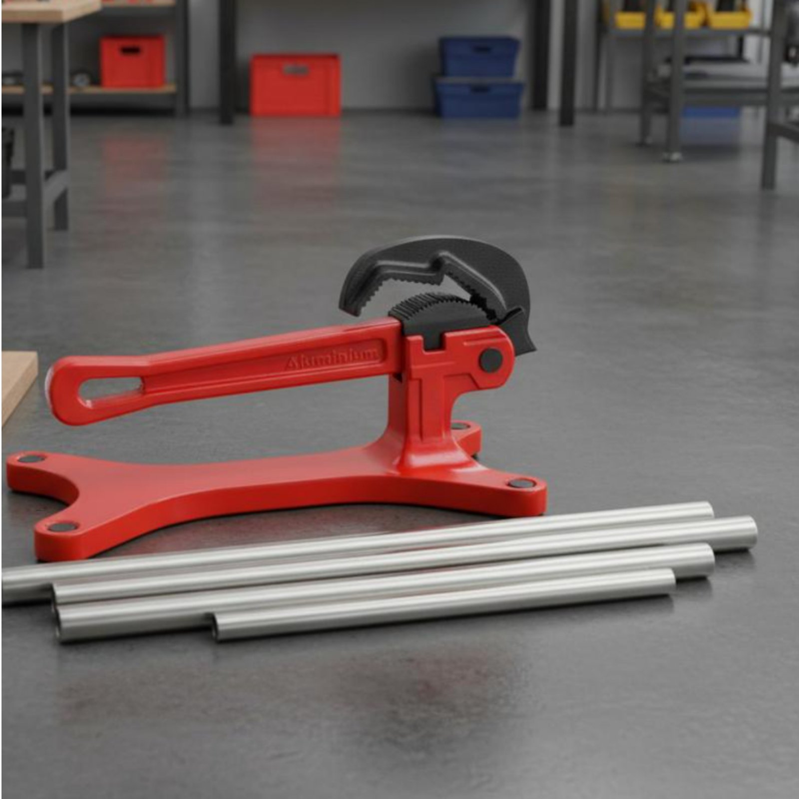 Yoke Pipe Vise Sturdy-Duty Por - Tools In Workshop ulasan dan harga