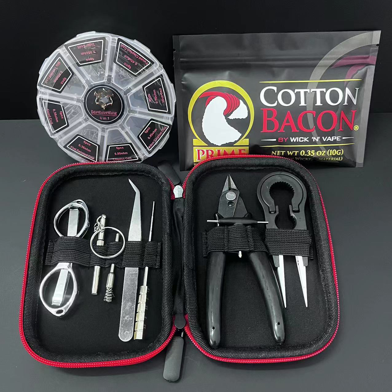 DIY Tools Bag with Bacon Cotto - Tools Vape ulasan dan harga