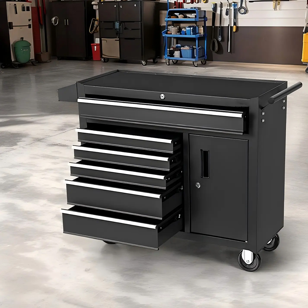 Tool Storage Cabinet 6-Drawer  - Workshop Tools Logo ulasan dan harga