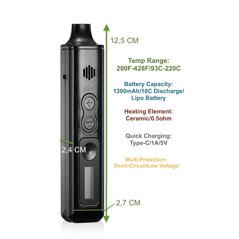 Anix Taurus Dry Herb Vaporizer - Tools Vape ulasan dan harga