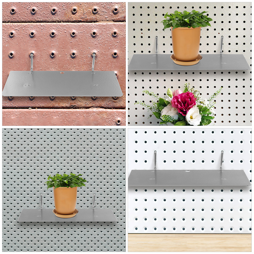 Wall Mounted Pegboard Shelf He - Workshop Tools Wall ulasan dan harga