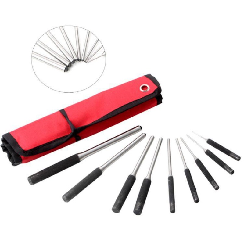 Professional 9Pcs Roll Pin Pun - Maintenance Workshop Tools ulasan dan harga