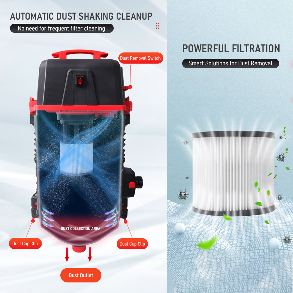2100W Vacuum Cleaner High Powe - Workshop Tools Wall ulasan dan harga