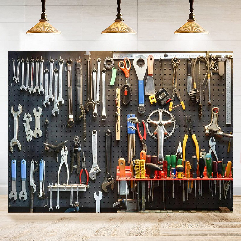 Photography Backdrop Tools Wor - Workshop Tools Background ulasan dan harga
