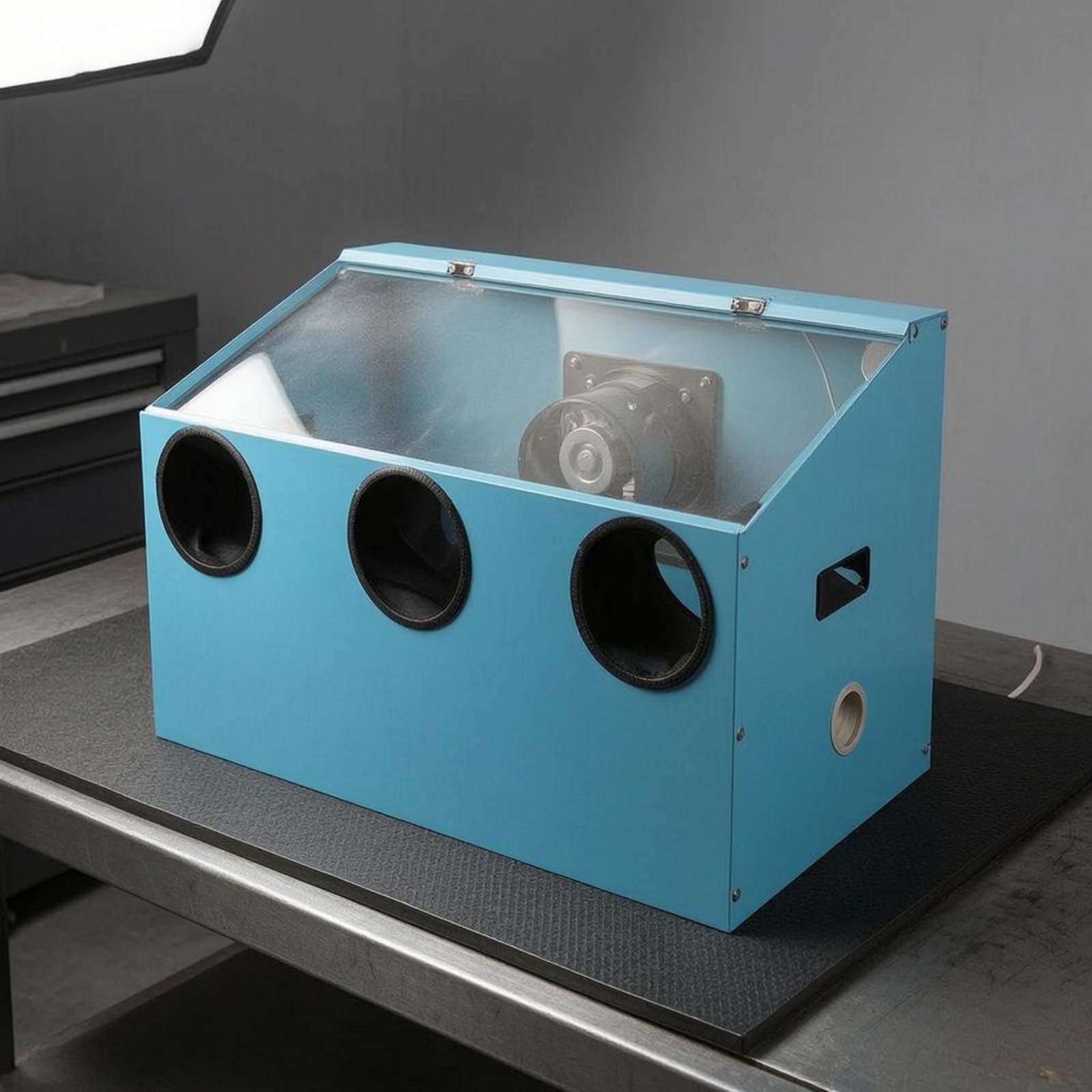Fully Enclosed Dust Box Transp - Tools Box For Workshop ulasan dan harga