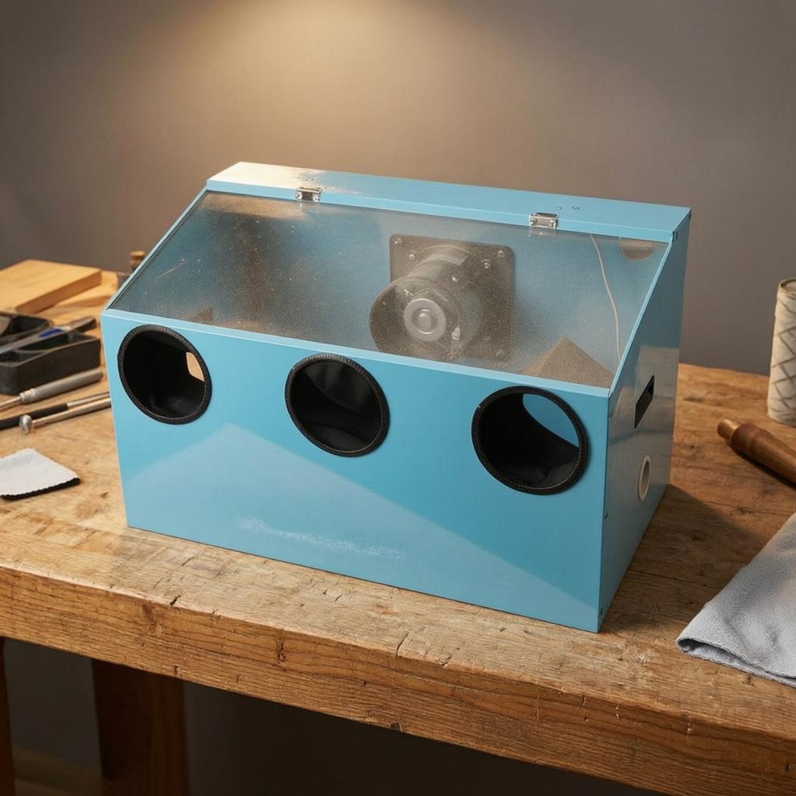 Fully Enclosed Dust Box Transp - Tools Box For Workshop ulasan dan harga