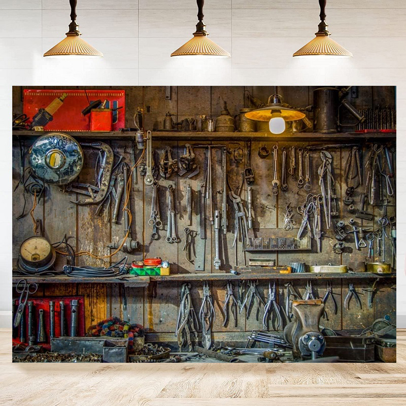 Photography Backdrop Tools Wor - Workshop Tools Background ulasan dan harga